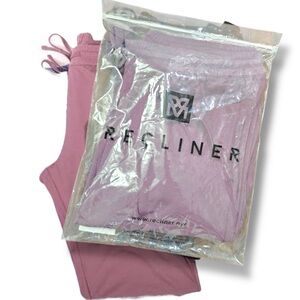 Recliner NYC NWT Flint Mauve Pink Jogger Pajama Sleep Pants